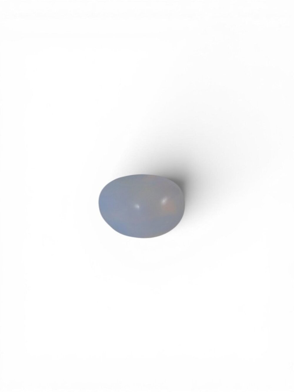 Opalite Cabochon Milky Glass Crystal Tumbled Stone 0.3 oz Gemstone Healing - Picture 6 of 10